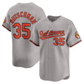 Boles Baltimore Orioles #35 Adley Rutschman Gray  Road Limited Player Jersey