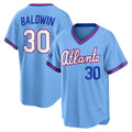 Boles Atlanta Braves #30 Drake Baldwin Powder Blue  2026 City Connect Stadium Jersey