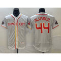 Boles Houston Astros #44 Yordan Alvarez Number White  2023 City Connect Flex Base Stitched Jersey