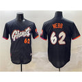 Boles  San Francisco Giants #62 Logan Webb Black  Anthracite 2025 City Connect Limited Stitched Jersey