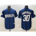 Boles Detroit Tigers #30 Kerry Carpenter 2024 Navy  City Connect Cool Base Limited Stitched Jersey