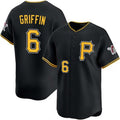 Boles  Pittsburgh Pirates #6 Konnor Griffin Black  Alt Limited Jersey