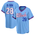 Boles Atlanta Braves #28 Matt Olson Powder Blue  2026 City Connect Stadium Jersey