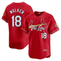 Boles St. Louis Cardinals #18 Jordan Walker Red  City Connect Limited Player Jersey