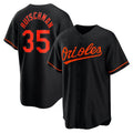Boles Baltimore Orioles #35 Adley Rutschman Black  Alternate Replica Player Jersey