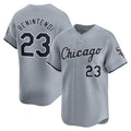 Boles  Chicago White Sox #23 Andrew Benintendi White  Road Limited Player Jersey
