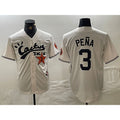 Boles Houston Astros #3 Jeremy Pena Cream  Cactus Jack Vapor Premier Stitched Jersey