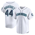 Boles Seattle Mariners #44 Julio Rodr¨ªguez White  Home Limited Player Jersey