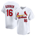 Boles St. Louis Cardinals #16 Nolan Gorman White  Home Limited Player Jersey