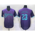 Boles  Arizona Diamondbacks #23 Zac Gallen Purple  2025 City Connect Limited Stitched Jersey
