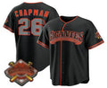 Boles  San Francisco Giants #26 Matt Chapman Black  2026 Alternate Stadium Stitched Jersey