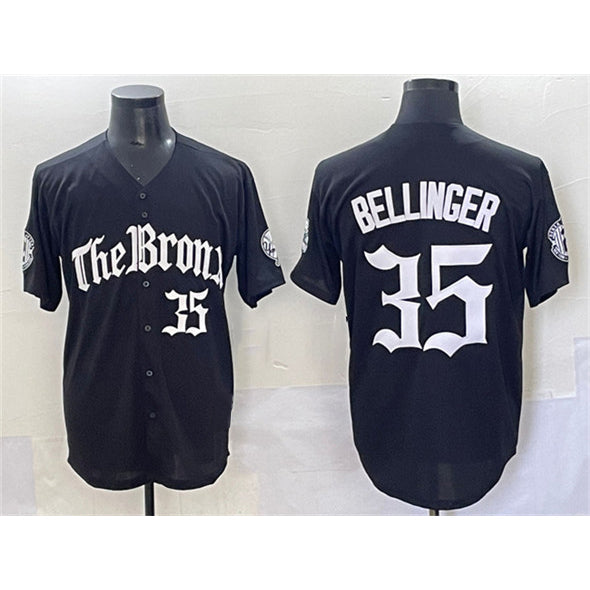 Boles  New York Yankees #35 Cody Bellinger Black  'Gothic Legacy Edition' Vapor Premier Limited Stitched Jersey