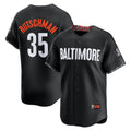 Boles Baltimore Orioles #35 Adley Rutschman Black  City Connect Limited Player Jersey