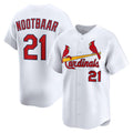 Boles St. Louis Cardinals #21 Lars Nootbaar White  Home Limited Player Jersey