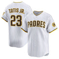Boles  San Diego Padres #23 Fernando Tatis Jr. White  Home Limited Player Jersey