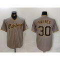 Boles  Pittsburgh Pirates #30 Paul Skenes Grey  Stitched Jersey
