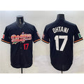 Boles Los Angeles Dodgers #17 Shohei Ohtani Black  Mexico Limited Stitched Jersey