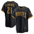 Boles  Pittsburgh Pirates #21 Roberto Clemente Black  2026 City Connect Stadium Jersey