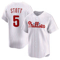 Boles  Philadelphia Phillies #5 Bryson Stott White  Home Limited Player Jersey