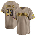 Boles  San Diego Padres #23 Fernando Tatis Jr. Khaki  Alternate Limited Player Jersey