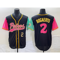 Boles  San Diego Padres #2 Xander Bogaerts Number Black  NEW 2023 City Connect Cool Base Stitched Jersey