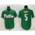 Boles  Philadelphia Phillies #5 Bryson Stott Green  2024 City Connect Stitched Jersey