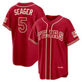 Boles Texas Rangers #5 Corey Seager Red  2026 City Connect Stadium Jersey
