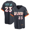 Boles  San Diego Padres #23 Fernando Tatis Jr. Obsidian  2026 City Connect Stadium Jersey