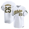 Boles  Oakland Athletics  #25 Brent Rooker White  Home Limited Player Jersey