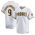 Boles  San Diego Padres #9 Jake Cronenworth White  Home Limited Player Jersey