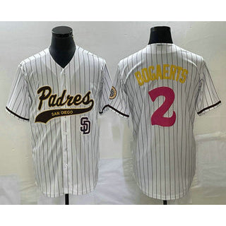 Boles  San Diego Padres #2 Xander Bogaerts White  NEW 2023 City Connect Cool Base Stitched Jersey 2