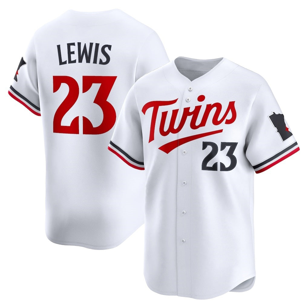 Boles  Minnesota Twins #23 Royce Lewis White  Home Limited Player Jersey