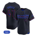 Boles  Toronto Blue Jays #47 Addison Barger Black  City Connect Limited Jersey