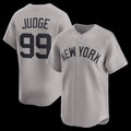 Boles  New York Yankees #99 Aaron Judge Gray  Road Limited Player Jersey 2