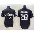 Boles St. Louis Cardinals #28 Nolan Arenado Black  'Gothic Legacy Edition' Vapor Premier Limited Stitched Jersey