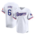 Boles Texas Rangers #6 Josh Jung White  2023 World Series Champions Stitched Jersey