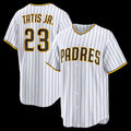 Boles  San Diego Padres #23 Fernando Tatis Jr. White  Home Replica Player Jersey