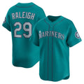 Boles Seattle Mariners #29 Cal Raleigh Teal  Alternate Limited Jersey