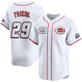 Boles Cincinnati Reds #29 TJ Friedl White  2025 Speedway Classic Home Limited Stitched Jersey