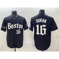 Boles Boston Red Sox #16 Jarren Duran Black  Gothic Vapor Limited Stitched Jersey