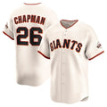 Boles  San Francisco Giants #26 Matt Chapman Cream  Home Limited Player Jersey