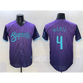 Boles  Arizona Diamondbacks #4 Ketel Marte Purple  2025 City Connect Limited Stitched Jersey