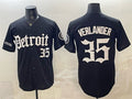 Boles Detroit Tigers #35 Justin Verlander 2026 Black  'Motor Gothic Edition' Vapor Premier Limited Stitched Jersey