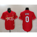 Boles St. Louis Cardinals #0 Masyn Winn Red  2024 City Connect Limited Stitched Jersey