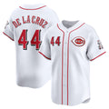 Boles Cincinnati Reds #44 Elly De La Cruz White  Home Limited Player Jersey