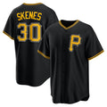 Boles  Pittsburgh Pirates #30 Paul Skenes Black  Alternate Replica Player Jersey