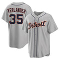 Boles Detroit Tigers #35 Justin Verlander Gray  2026 Road Stitched Jersey