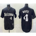 Boles  Arizona Diamondbacks #4 Ketel Marte Black  Vapor Premier Limited Stitched Jersey