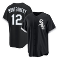 Boles  Chicago White Sox #12 Colson Montgomery Black  Cool Base Stitched Jersey