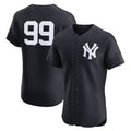 Boles  New York Yankees #99 Aaron Judge Navy  Alternate 2 Elite Jersey